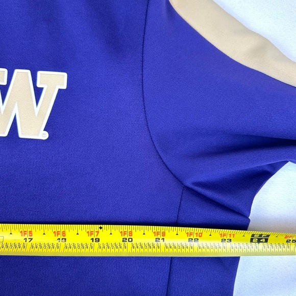 NWT Adidas Aeroready Full Zip Sweatshirt U of Washington Huskies Athleisure - Picture 8 of 9